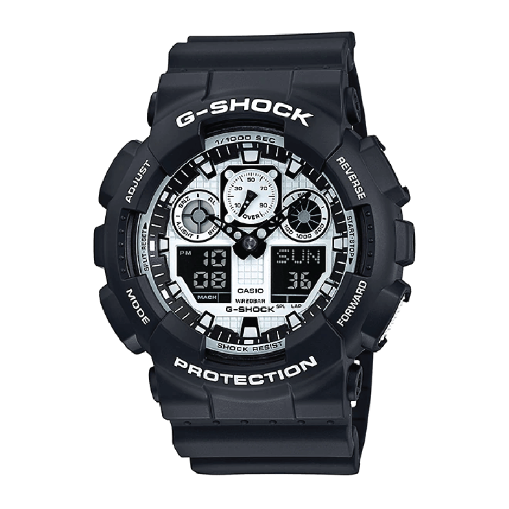ĐỒNG HỒ G-SHOCK GA-100BW-1ADR