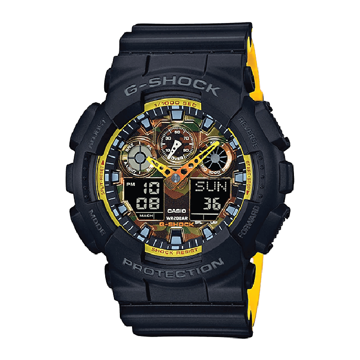 ĐỒNG HỒ G-SHOCK GA-100BY-1ADR