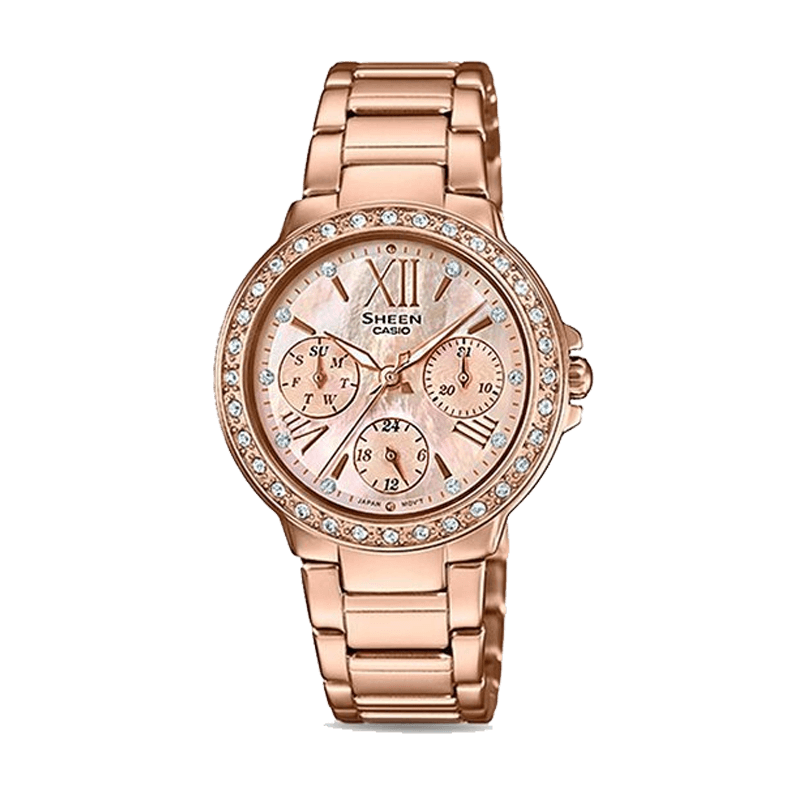ĐỒNG HỒ NỮ CASIO SHEEN SHE-3052PG-9AUDR