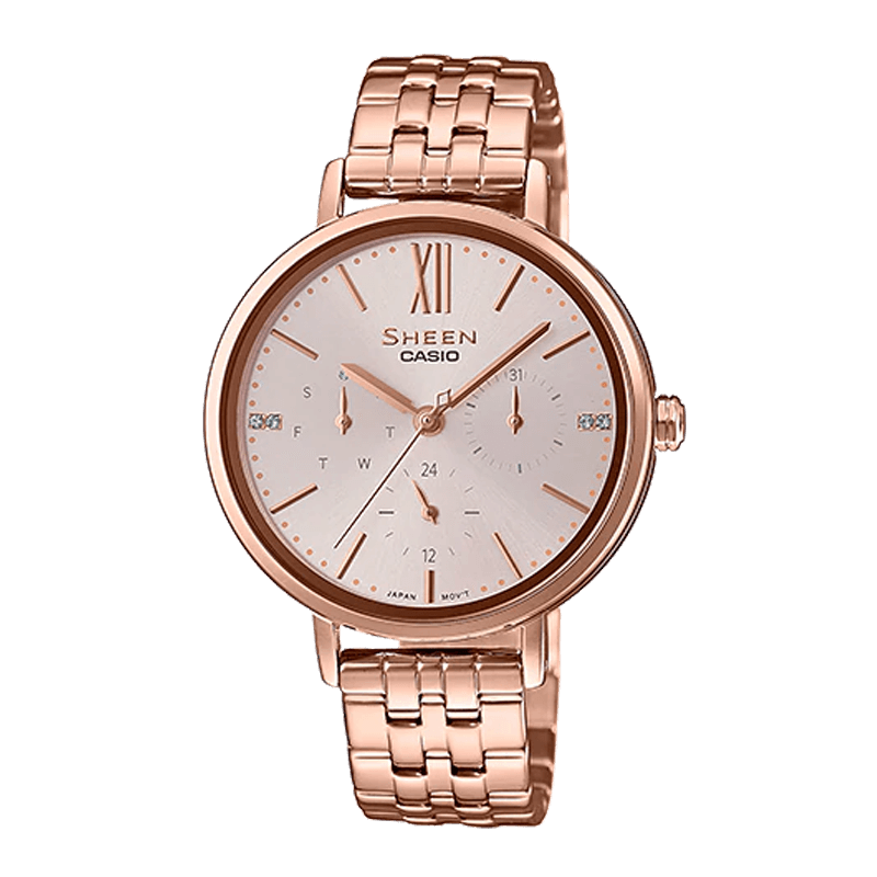 ĐỒNG HỒ NỮ CASIO SHEEN SHE-3064PG-4AUDF
