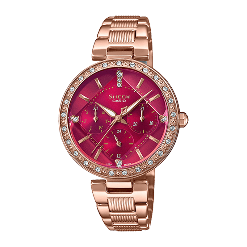 ĐỒNG HỒ NỮ CASIO SHEEN SHE-3068PG-4BUDF