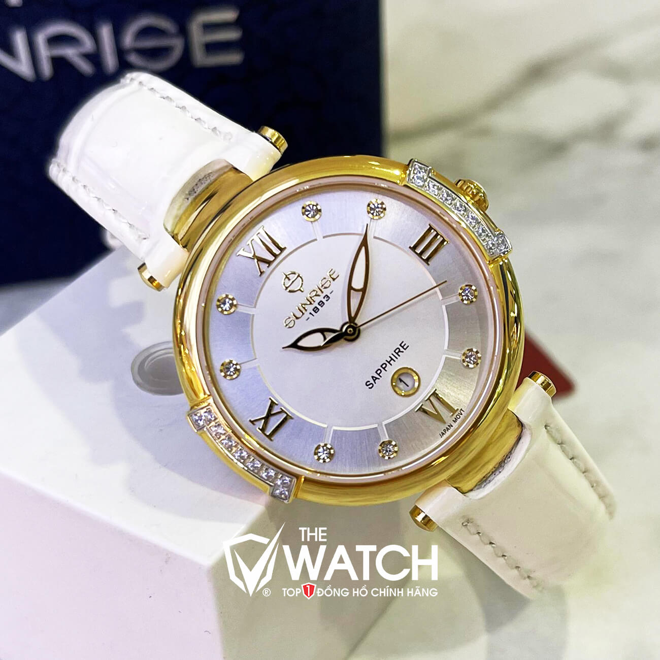ĐỒNG HỒ NỮ SUNRISE 9801BB