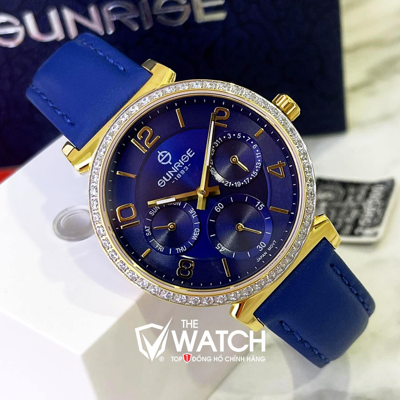 ĐỒNG HỒ NỮ SUNRISE 9806BA