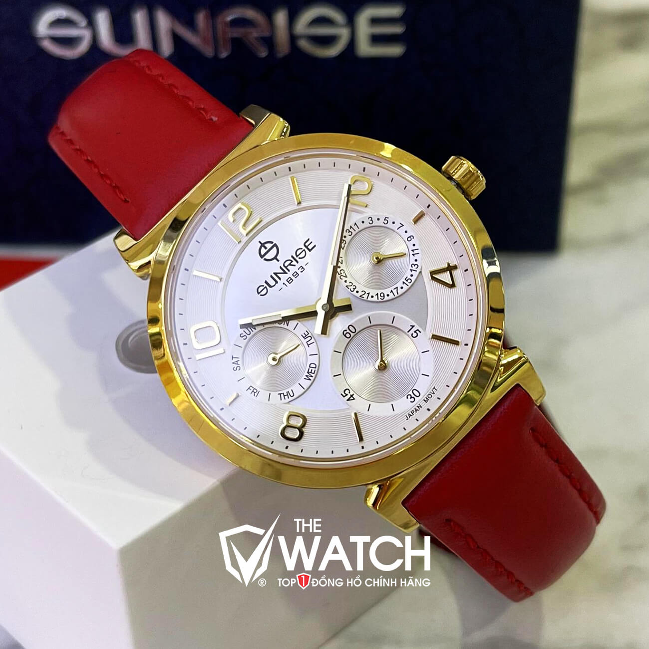 ĐỒNG HỒ NỮ SUNRISE 9806BA